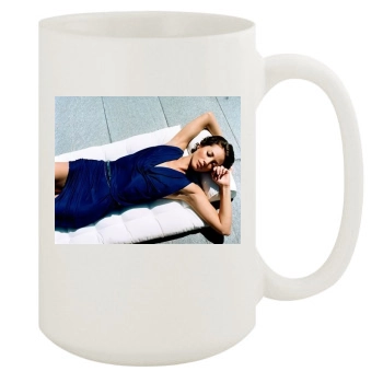 Christy Turlington 15oz White Mug