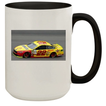 Joey Logano 15oz Colored Inner & Handle Mug