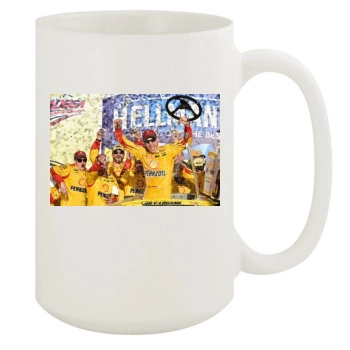 Joey Logano 15oz White Mug