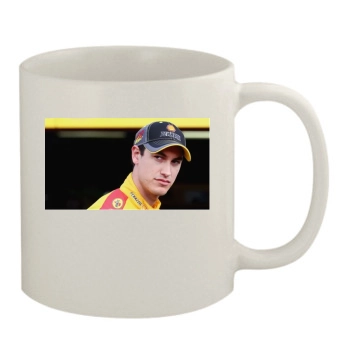 Joey Logano 11oz White Mug