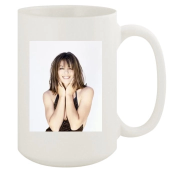 Elizabeth Hurley 15oz White Mug