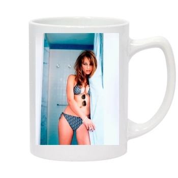 Elizabeth Hurley 14oz White Statesman Mug