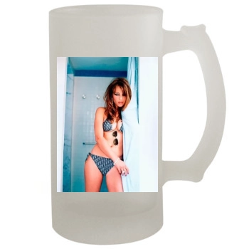 Elizabeth Hurley 16oz Frosted Beer Stein