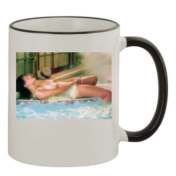 Roberta Vasquez 11oz Colored Rim & Handle Mug