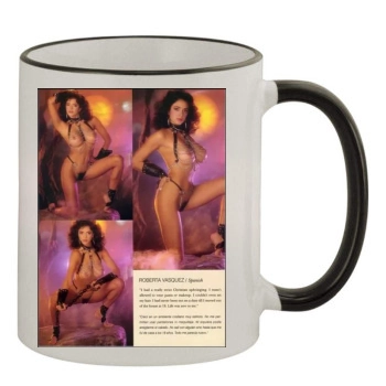 Roberta Vasquez 11oz Colored Rim & Handle Mug