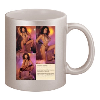 Roberta Vasquez 11oz Metallic Silver Mug