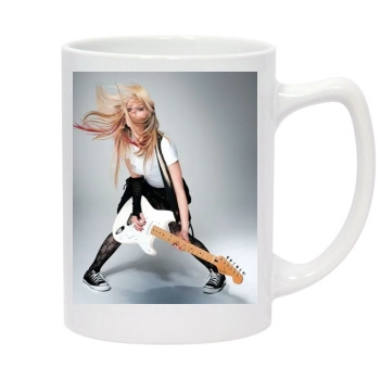 Avril Lavigne 14oz White Statesman Mug