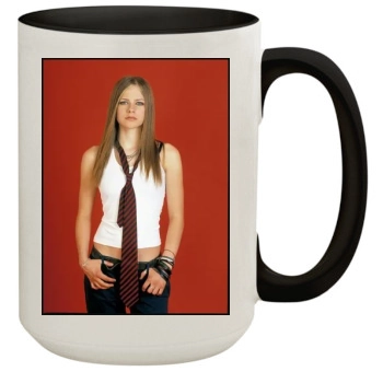 Avril Lavigne 15oz Colored Inner & Handle Mug