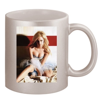 Avril Lavigne 11oz Metallic Silver Mug