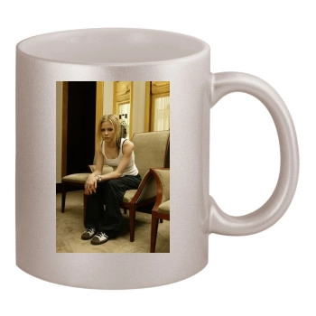 Avril Lavigne 11oz Metallic Silver Mug