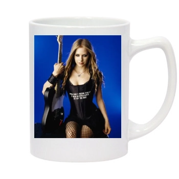 Avril Lavigne 14oz White Statesman Mug