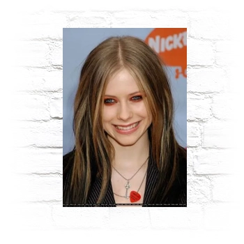 Avril Lavigne Metal Wall Art