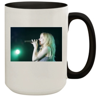 Avril Lavigne 15oz Colored Inner & Handle Mug