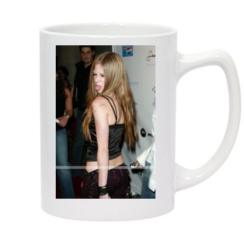 Avril Lavigne 14oz White Statesman Mug