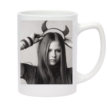 Avril Lavigne 14oz White Statesman Mug