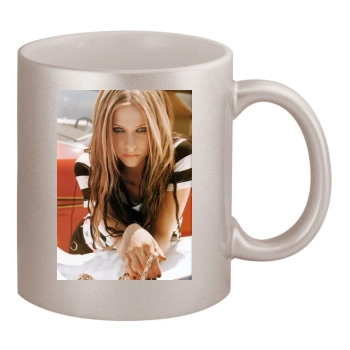 Avril Lavigne 11oz Metallic Silver Mug