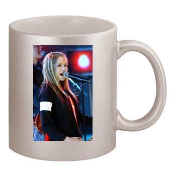 Avril Lavigne 11oz Metallic Silver Mug