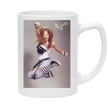 Avril Lavigne 14oz White Statesman Mug