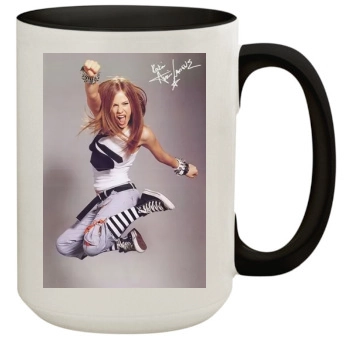 Avril Lavigne 15oz Colored Inner & Handle Mug