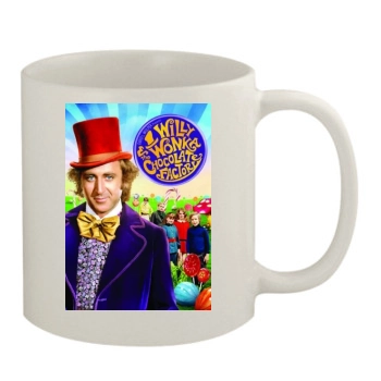 Willy Wonka and the Chocolate Factory (1971) 11oz White Mug