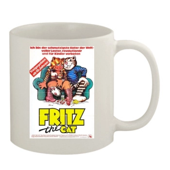 Fritz the Cat (1972) 11oz White Mug