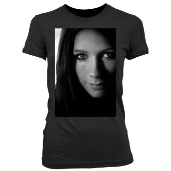 Avril Lavigne Women's Junior Cut Crewneck T-Shirt