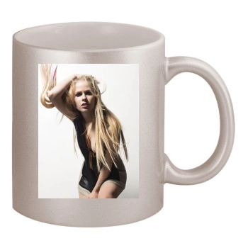 Avril Lavigne 11oz Metallic Silver Mug