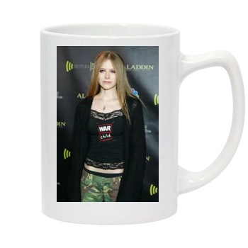 Avril Lavigne 14oz White Statesman Mug