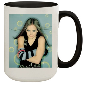 Avril Lavigne 15oz Colored Inner & Handle Mug