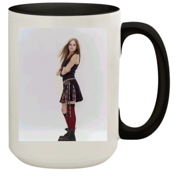 Avril Lavigne 15oz Colored Inner & Handle Mug