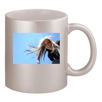 Avril Lavigne 11oz Metallic Silver Mug