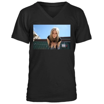 Avril Lavigne Men's V-Neck T-Shirt