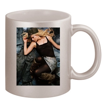 Avril Lavigne 11oz Metallic Silver Mug