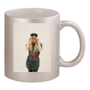 Avril Lavigne 11oz Metallic Silver Mug