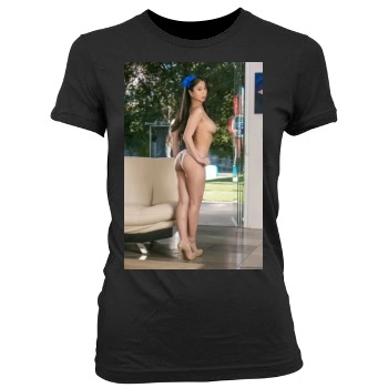 Jade Kush Women's Junior Cut Crewneck T-Shirt