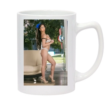 Jade Kush 14oz White Statesman Mug