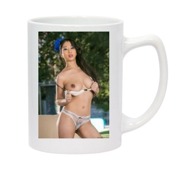 Jade Kush 14oz White Statesman Mug