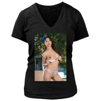 Jade Kush Women's Deep V-Neck TShirt