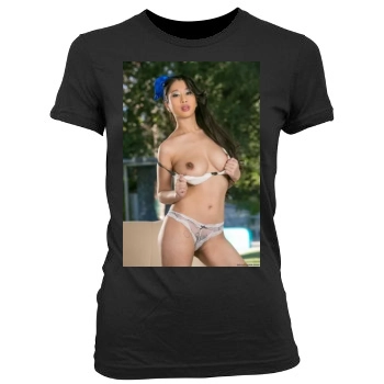 Jade Kush Women's Junior Cut Crewneck T-Shirt