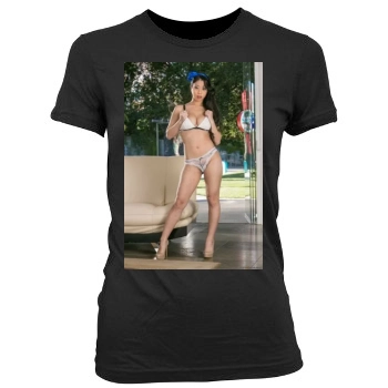 Jade Kush Women's Junior Cut Crewneck T-Shirt