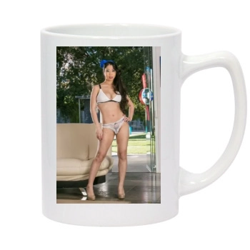 Jade Kush 14oz White Statesman Mug