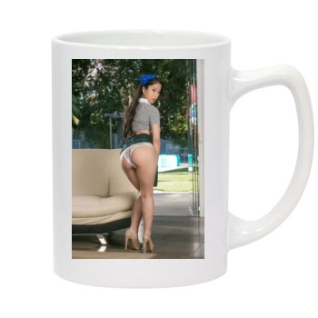 Jade Kush 14oz White Statesman Mug