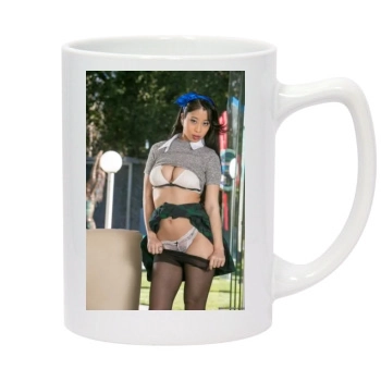 Jade Kush 14oz White Statesman Mug