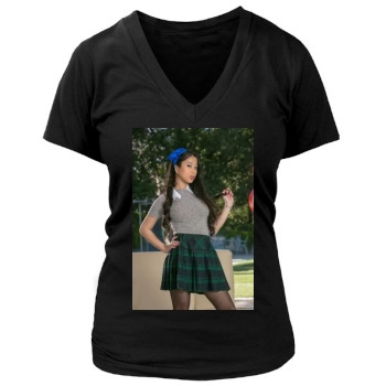 Jade Kush Women's Deep V-Neck TShirt