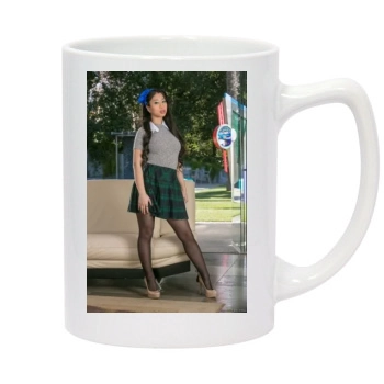 Jade Kush 14oz White Statesman Mug