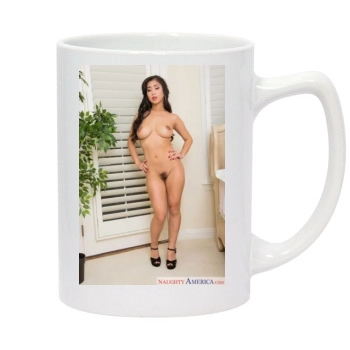 Jade Kush 14oz White Statesman Mug