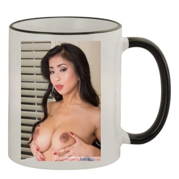 Jade Kush 11oz Colored Rim & Handle Mug