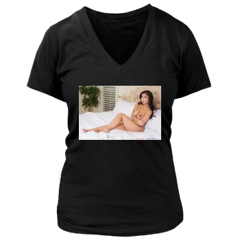 Jade Kush Women's Deep V-Neck TShirt