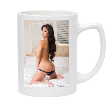 Jade Kush 14oz White Statesman Mug