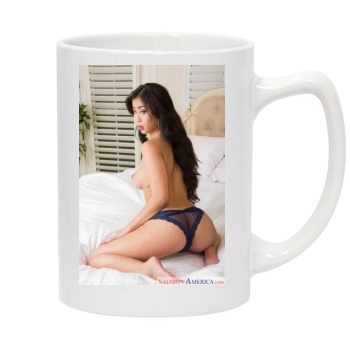 Jade Kush 14oz White Statesman Mug